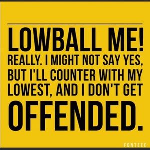 reasonable offers accepted